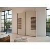 Armoire 2 portes coulissantes CHARLIE LIGHT 181 cm