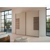 Armoire 2 portes coulissantes CHARLIE LIGHT 226 cm