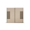 Armoire 2 portes coulissantes CHARLIE LIGHT 226 cm