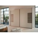 Armoire 2 portes coulissantes CHARLIE LIGHT 271 cm