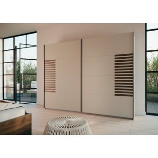 Armoire 2 portes coulissantes CHARLIE LIGHT 271 cm