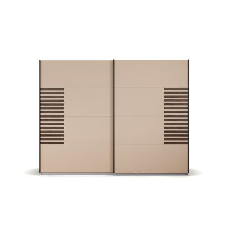 Armoire 2 portes coulissantes CHARLIE LIGHT 271 cm