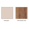 Armoire 2 portes coulissantes CHARLIE LIGHT 271 cm