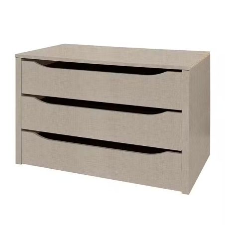 Bloc 3 tiroirs pour armoire CHARLIE 271 cm