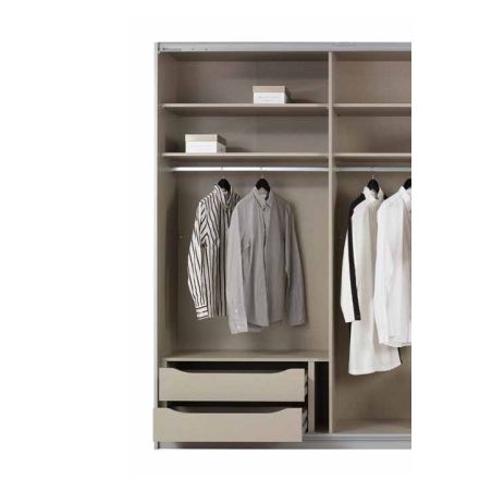 Bloc 3 tiroirs pour armoire CHARLIE 226 cm