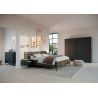 Armoire 2 portes coulissantes CHARLIE DARK 181 cm