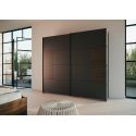 Armoire 2 portes coulissantes CHARLIE LIGHT 226 cm