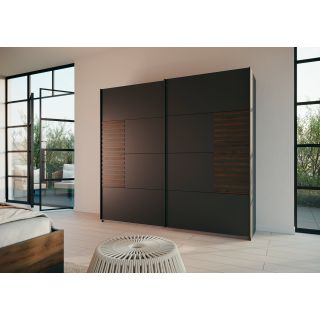 Armoire 2 portes coulissantes CHARLIE LIGHT 226 cm