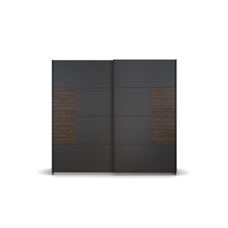 Armoire 2 portes coulissantes CHARLIE LIGHT 226 cm