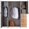 Kit de 3 étagères pour armoire CHARLIE 181 cm ou 271 cm