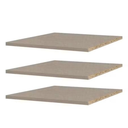 lot de 3 étagères 43 cm pour armoire KENORA 4 portes ou 3 portes