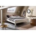 Lit futon ARAMIS 180 x 200 cm en blanc mat