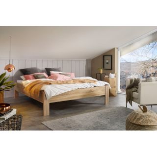 Lit futon ARAMIS 180 x 200 cm en décor chêne sonoma