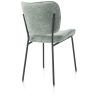 Julia, chaise - pietement rough off black - tissu Lecce - Henders and Hazel