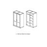 Armoire 2 portes CALINEA