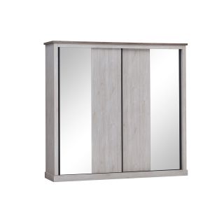 Armoire 2 portes coulissantes CALINEA