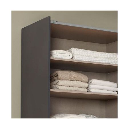 kit de 2 étagères pour armoire SCOTT131 cm