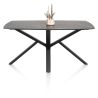 Palace, table 210 x 110 cm. - pied centrale - Henders and Hazel