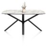 Palace, table 240 x 115 cm. - pied centrale - Henders and Hazel