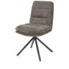 Mia, chaise - pivotante - pietement graphite - tissu Livigno - Henders and Hazel