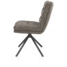 Mia, chaise - pivotante - pietement graphite - tissu Livigno - Henders and Hazel
