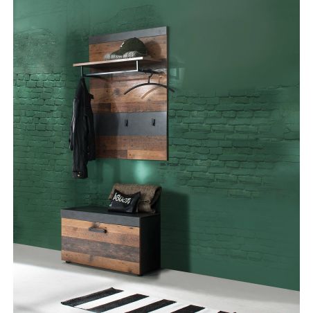 Buffet Indiana 178 cm avec 4 portes et 1 tiroir