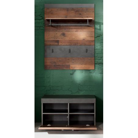 Buffet Indiana 178 cm avec 4 portes et 1 tiroir