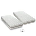 Matelas DUO ORION HR - avec fermeture éclair - H 22 cm
