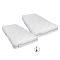 Matelas DUO MORPHÉE HR - avec fermeture éclair - H 26 cm