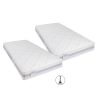 Matelas DUO MORPHÉE HR - avec fermeture éclair - H 26 cm