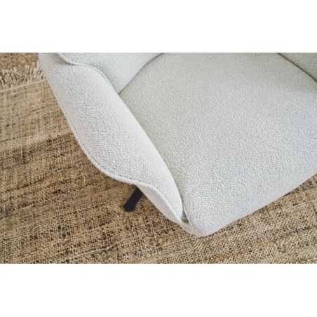 Fauteuil relax électrique en tissu S-LOUNGER 7362 avec 3 moteurs et fonction releveur de la marque HIMOLLA