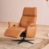 Fauteuil relax manuel en cuir QUARTETT JOKER 9361 de la marque HIMOLLA