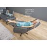Fauteuil relax électrique en cuir QUARTETT JOKER 9361 avec fonction massage de la marque HIMOLLA