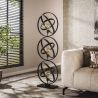 Lampadaire CLOVIS de style industriel avec 3 ampoule incluses