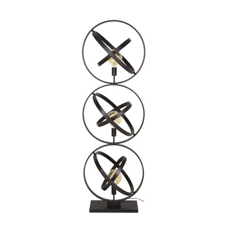 Lampadaire CLOVIS de style industriel avec 3 ampoule incluses