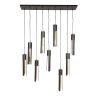 Lampadaire ISIDORE de style industriel avec 9 ampoule incluses