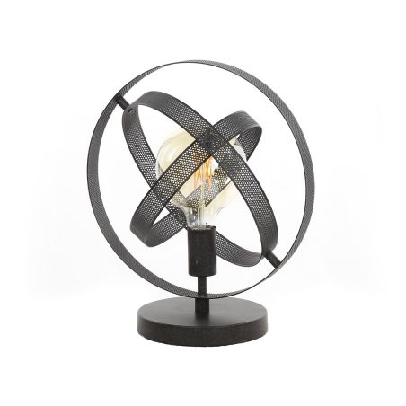 Lampe de table KORELL de style industriel avec 1 ampoule incluse