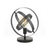 Lampe de table KORELL de style industriel avec 1 ampoule incluse