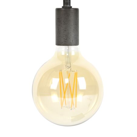 Lampe de table KORELL de style industriel avec 1 ampoule incluse
