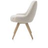 Rocco, chaise - pivotante - chene naturel - confort ressorts - tissu Brioni - Henders and Hazel