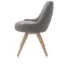 Rocco, chaise - pivotante - chene naturel - confort ressorts - tissu Brioni - Henders and Hazel