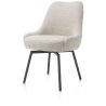Rocco, chaise - pivotante - graphite - confort ressorts - tissu Brioni - Henders and Hazel
