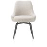 Rocco, chaise - pivotante - graphite - confort ressorts - tissu Brioni - Henders and Hazel