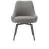 Rocco, chaise - pivotante - graphite - confort ressorts - tissu Brioni - Henders and Hazel