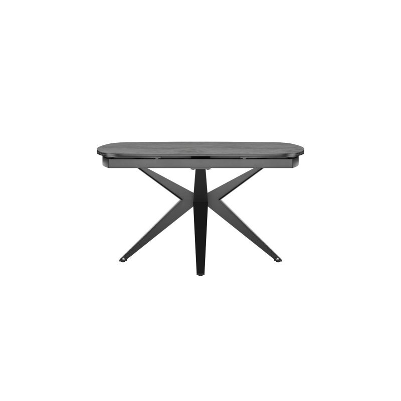 Lazio, table a rallonge 140 x 100 cm (+ 2 x 35 cm.) - Henders and Hazel