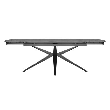 Lazio, table a rallonge 170 x 100 cm (+ 2 x 40 cm.) - Henders and Hazel