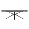 Lazio, table a rallonge 170 x 100 cm (+ 2 x 40 cm.) - Henders and Hazel