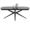Lazio, table a rallonge 200 x 100 cm (+ 2 x 40 cm.) - Henders and Hazel