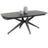 Lazio, table a rallonge 200 x 100 cm (+ 2 x 40 cm.) - Henders and Hazel