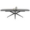 Lazio, table a rallonge 200 x 100 cm (+ 2 x 40 cm.) - Henders and Hazel